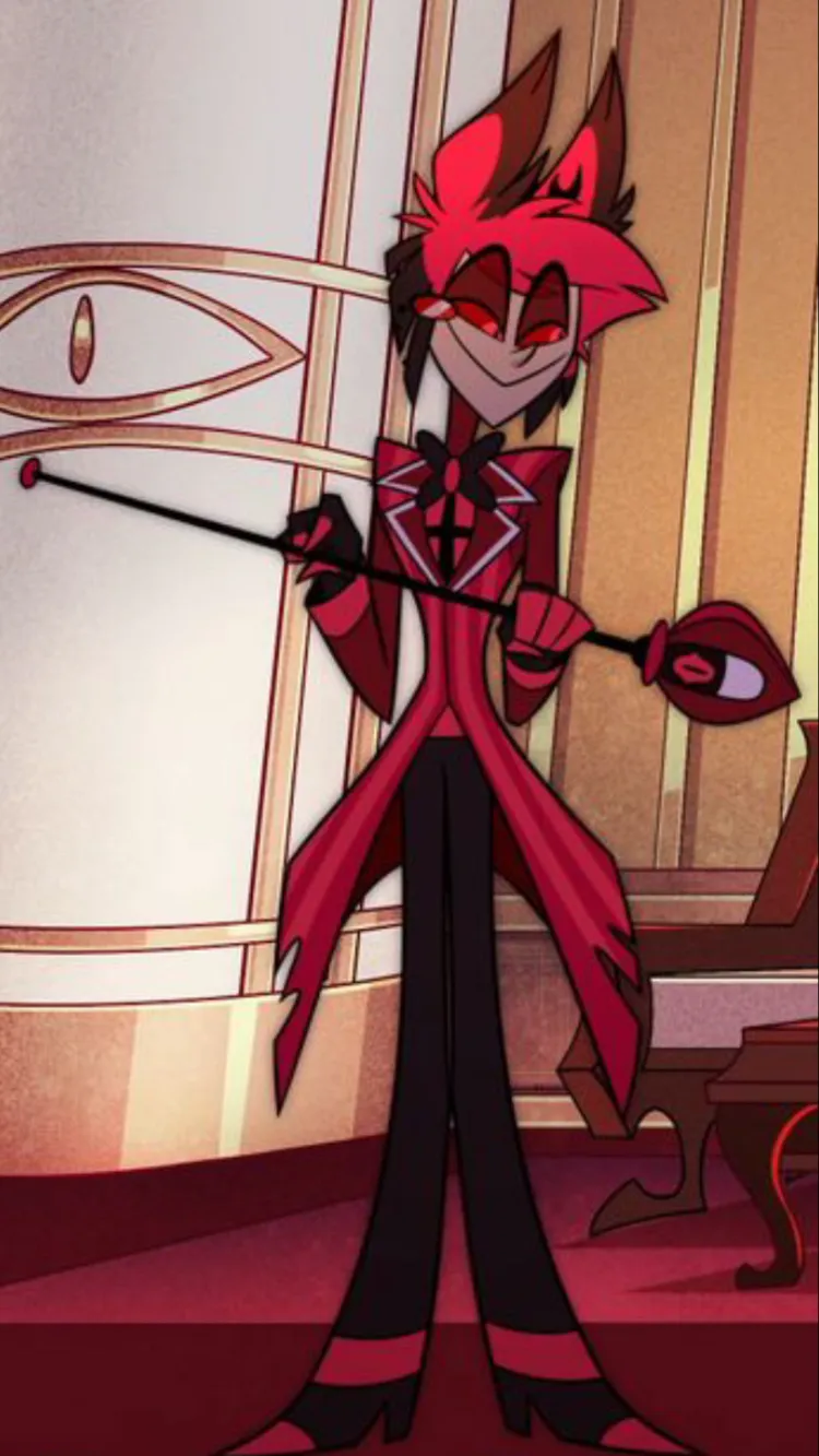 ai character: Alastor-BabySitter background