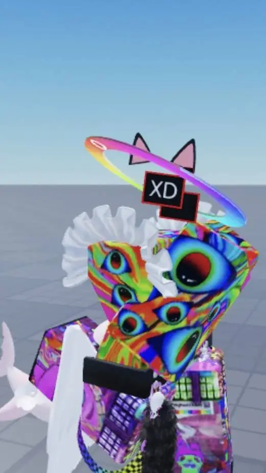 ai character: Weirdeye(roblox oc background