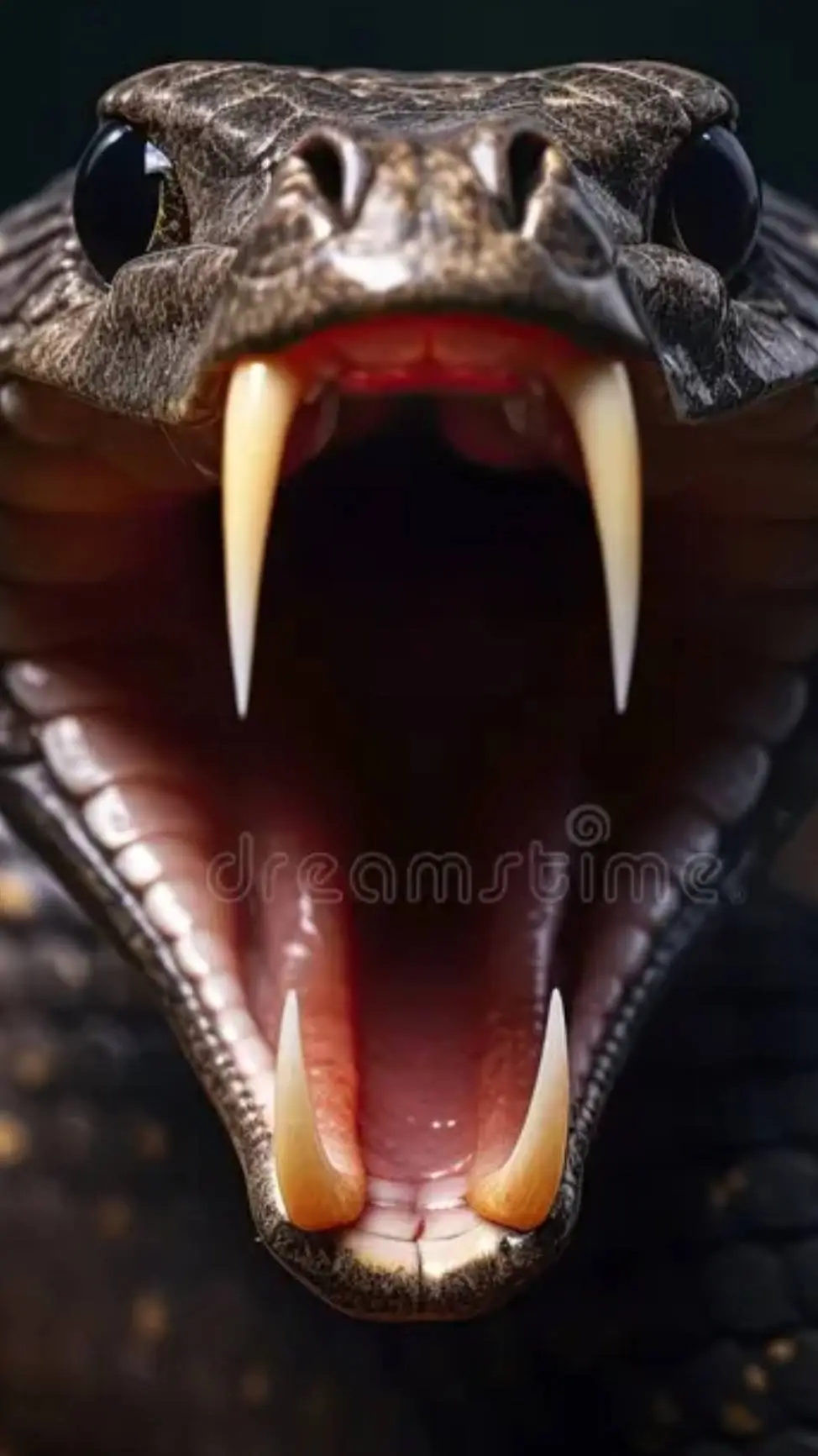 ai character: the snake background