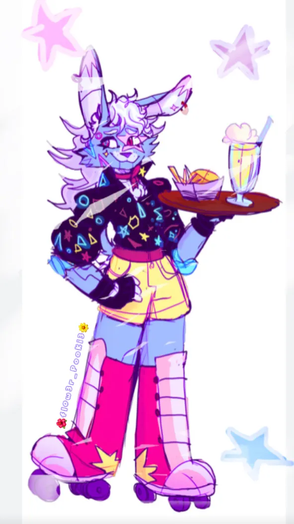 ai character: ⭐️Glam:Bonni3 background