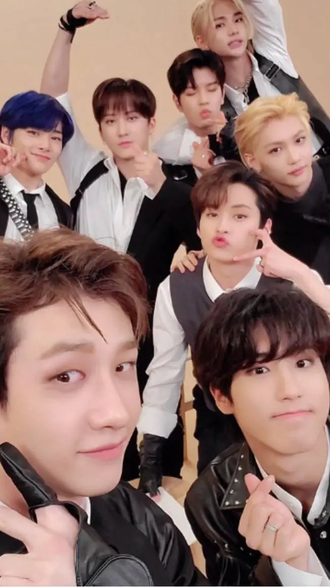 ai character: Stray kids  background
