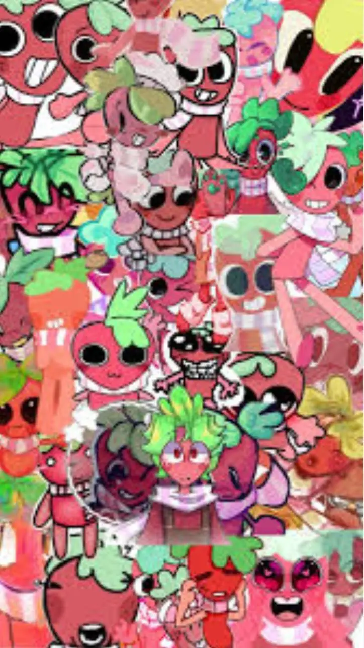 ai character: sprout 🍓🍓🍓 background