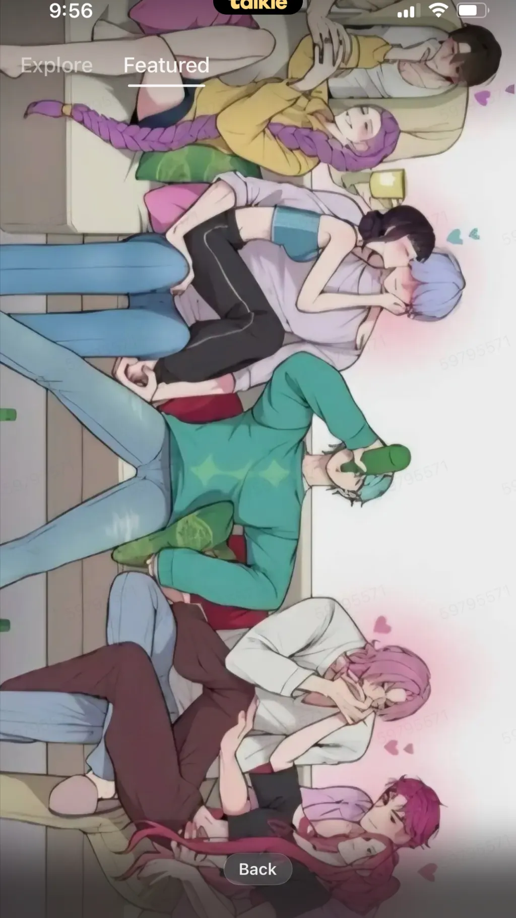 ai character: Kpop demon hunters background