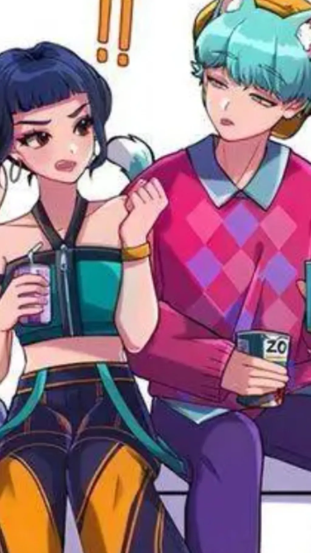 ai character: Cheater Zoey💔💔 background