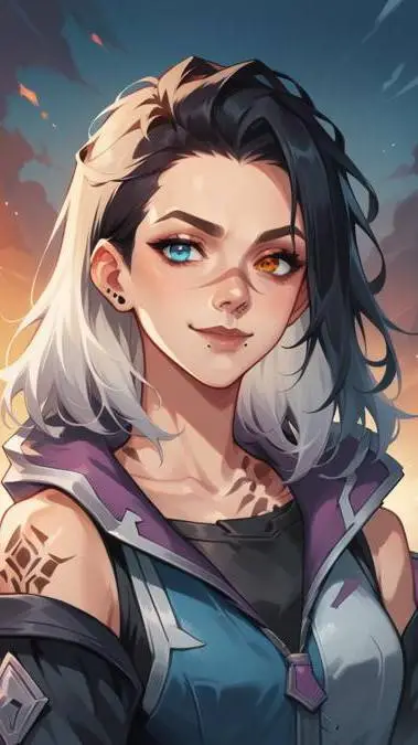 ai character: Fade background