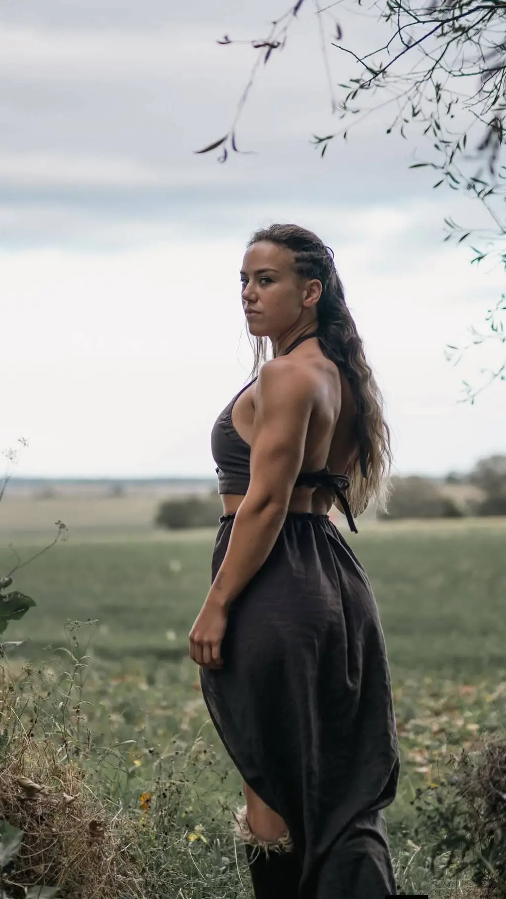 ai character: Chieftain Helga background