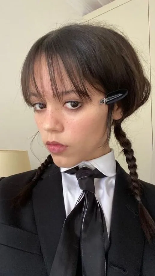 ai character: Jenna Ortega background