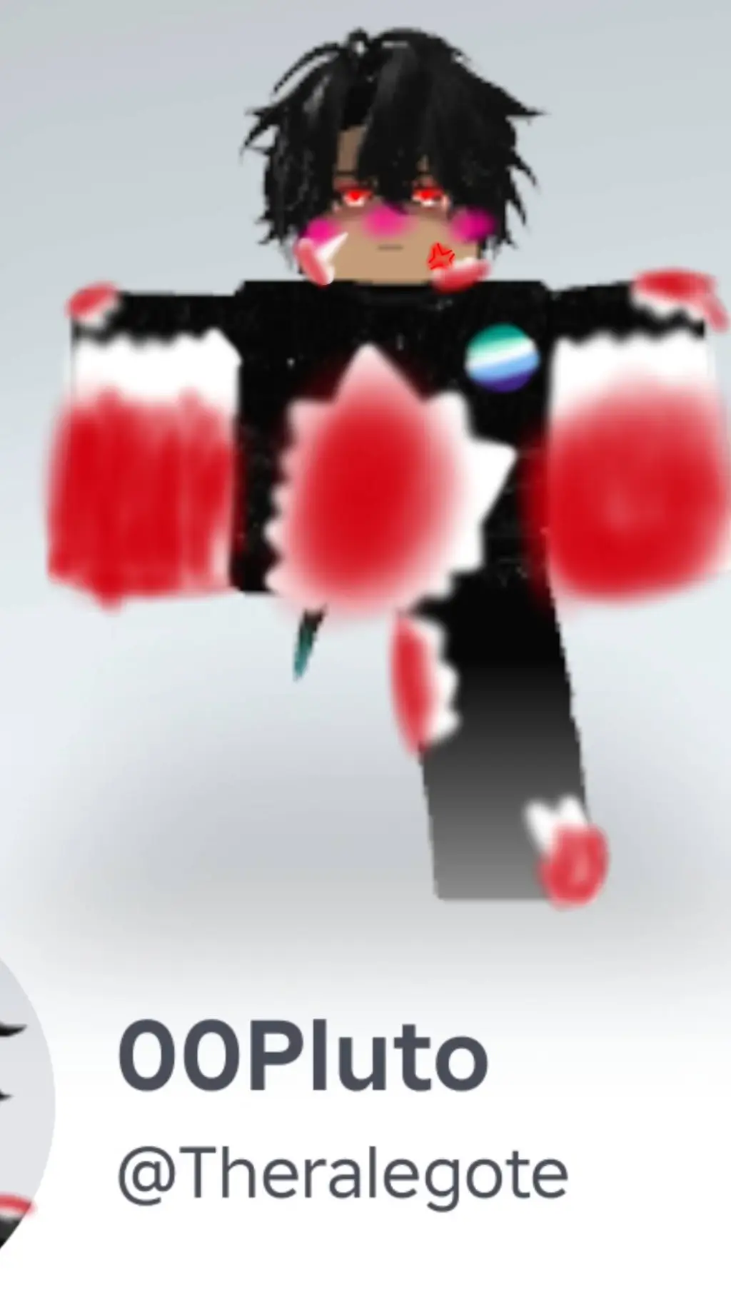 ai character: OOPluto  background