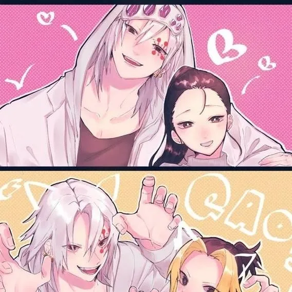 chat with ai character: Tengen x wives !!