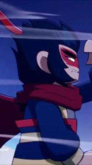 ai character: Macaque background