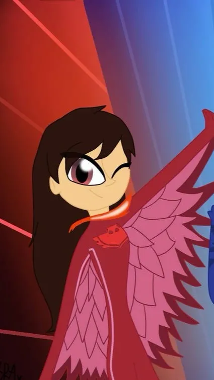 ai character: Owlette background