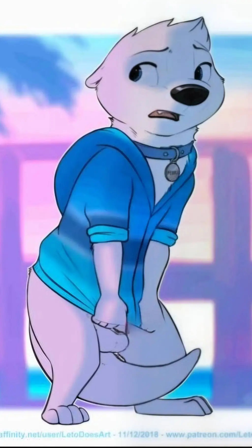 ai character: Bello background