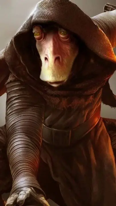 ai character: jar jar Binks background