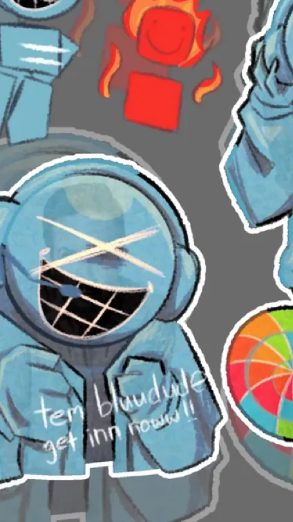 ai character: Bluudud~ 🍭 🎮 background