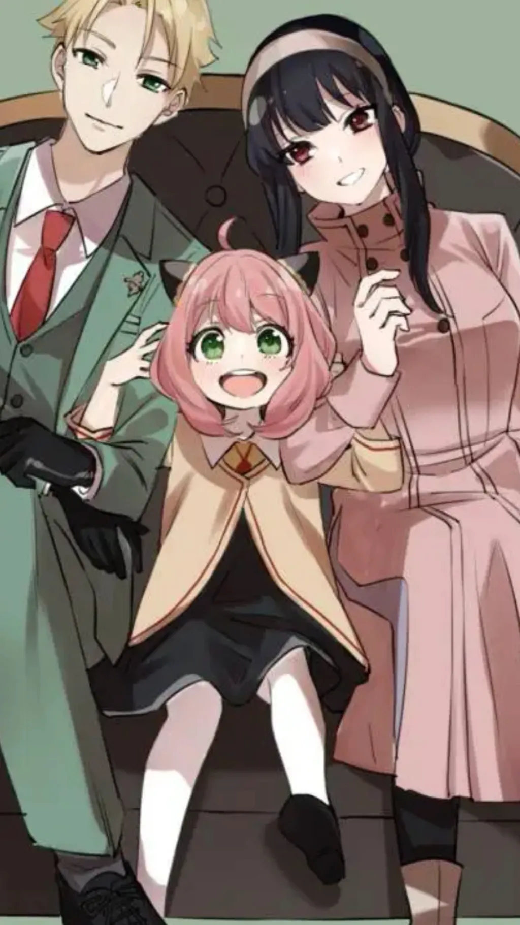 ai character: Yor  background