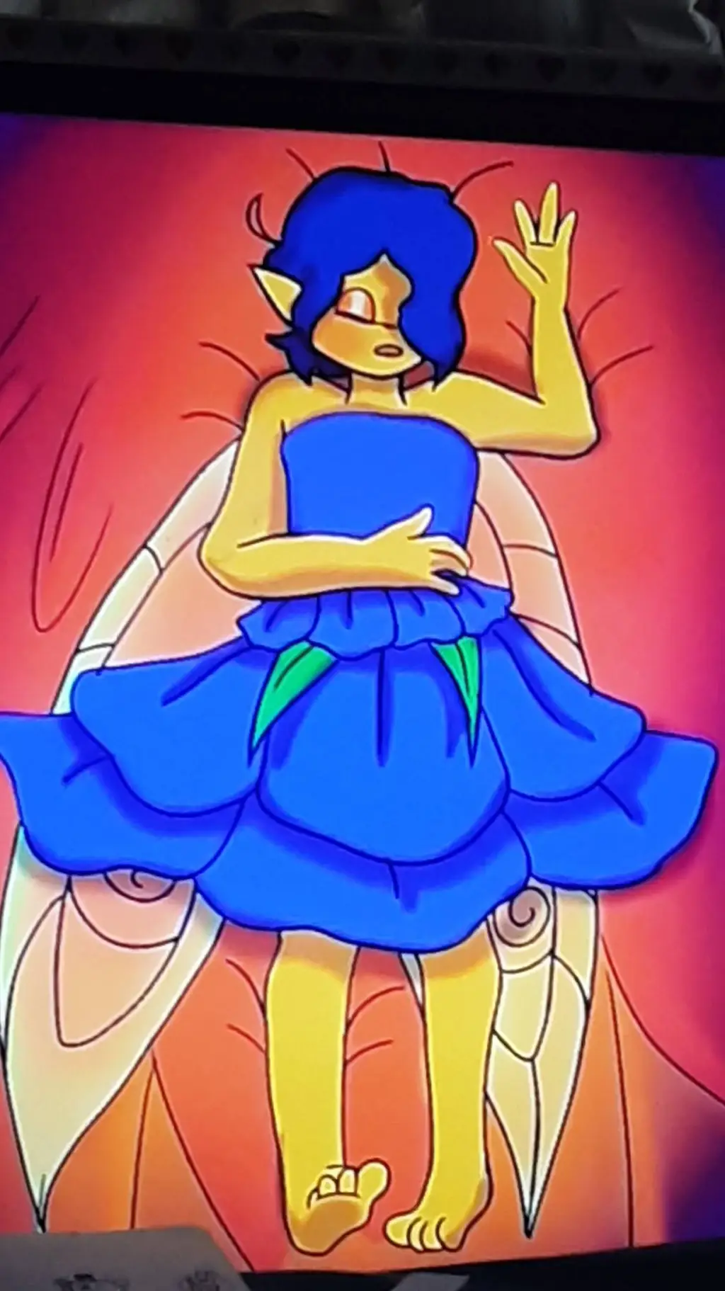 ai character: Fairy Wally background