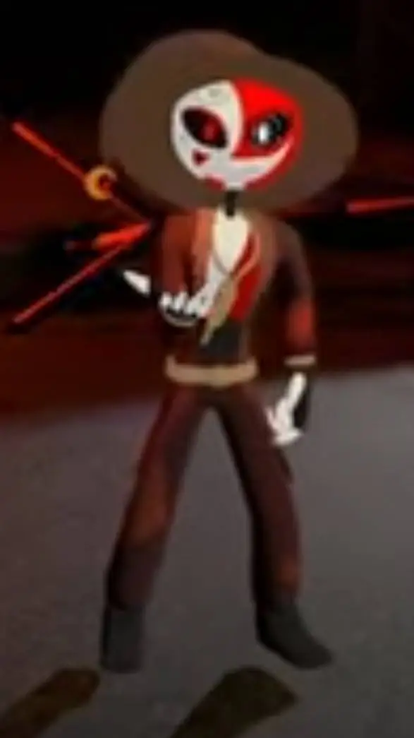 ai character: Bloodmoin Harvest  background