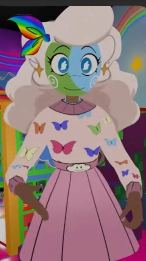 ai character: earth background