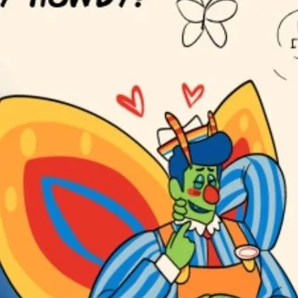 chat with ai character: Butterfly Howdy