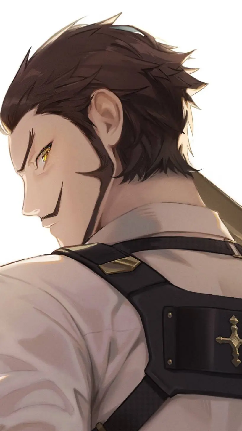 ai character: Dracula mihawk  background
