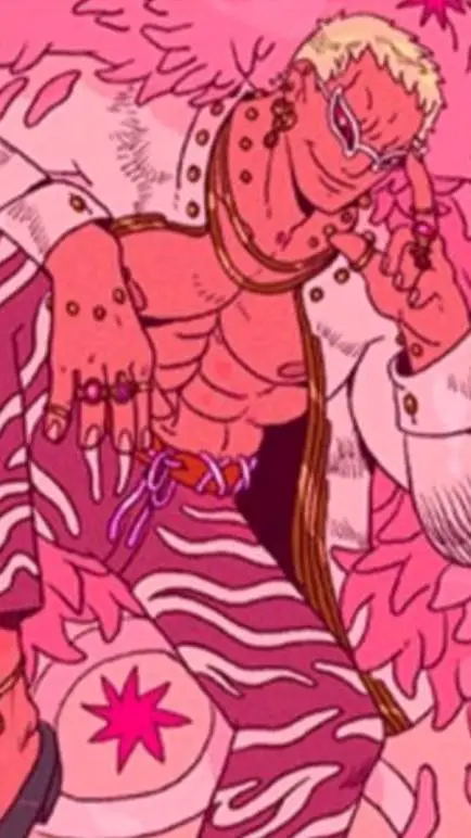 ai character: Doflamingo  background