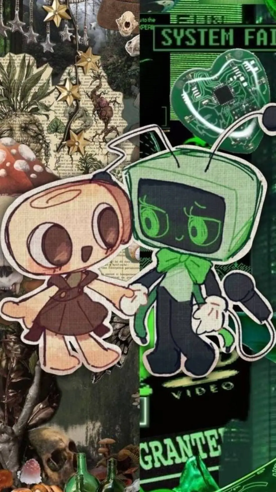 ai character: •~SHELLVISON~• background