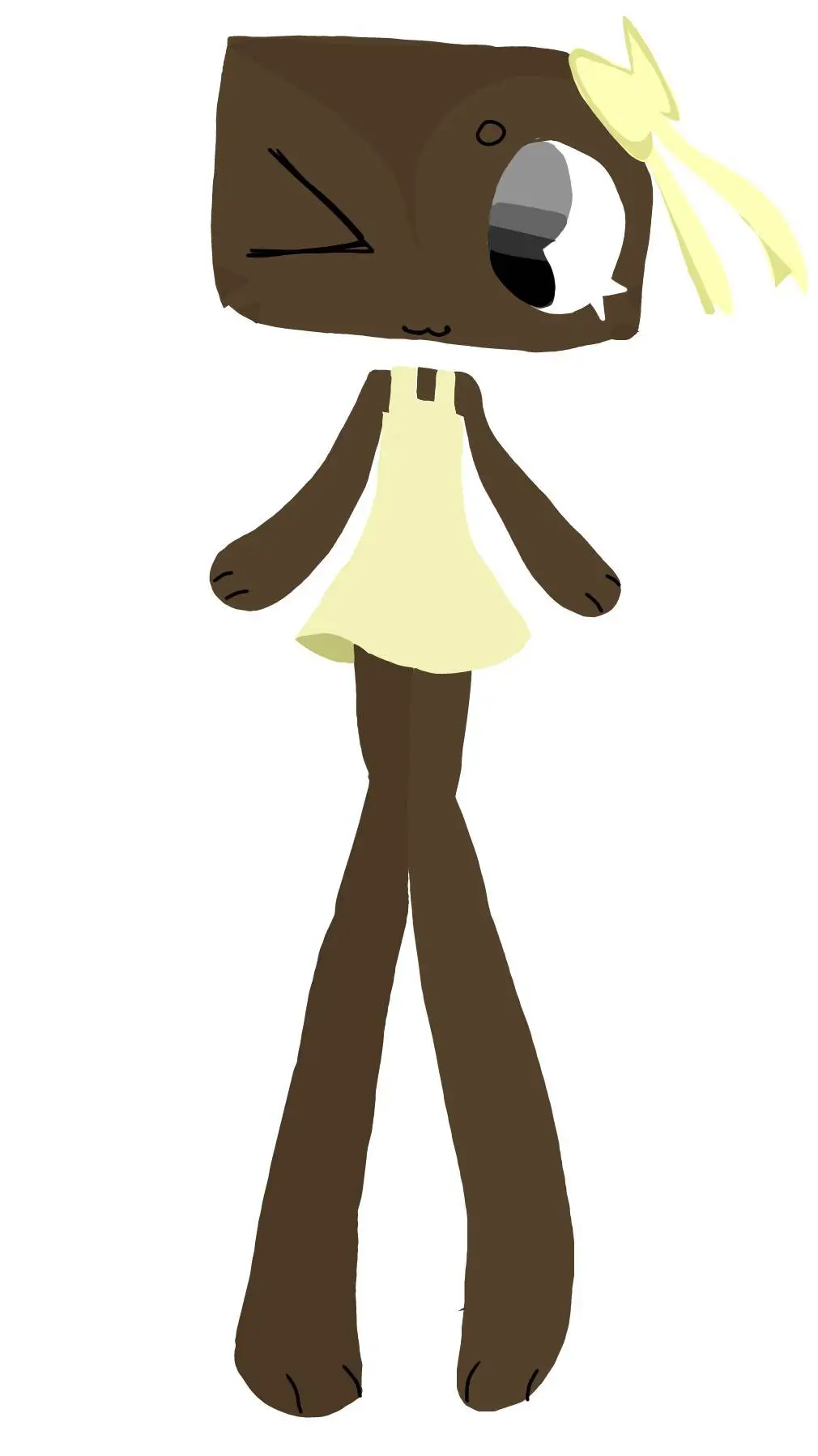 ai character: brownie background
