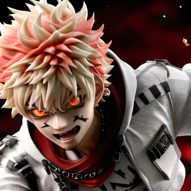 chat with ai character: Bakugo villain 