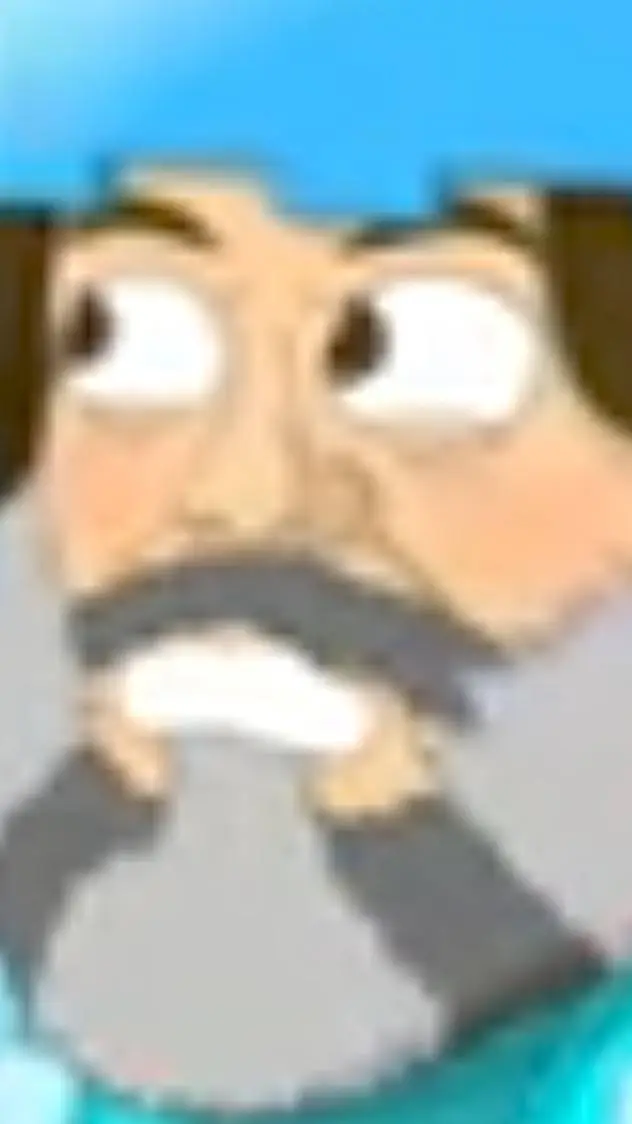 ai character: minecraft background