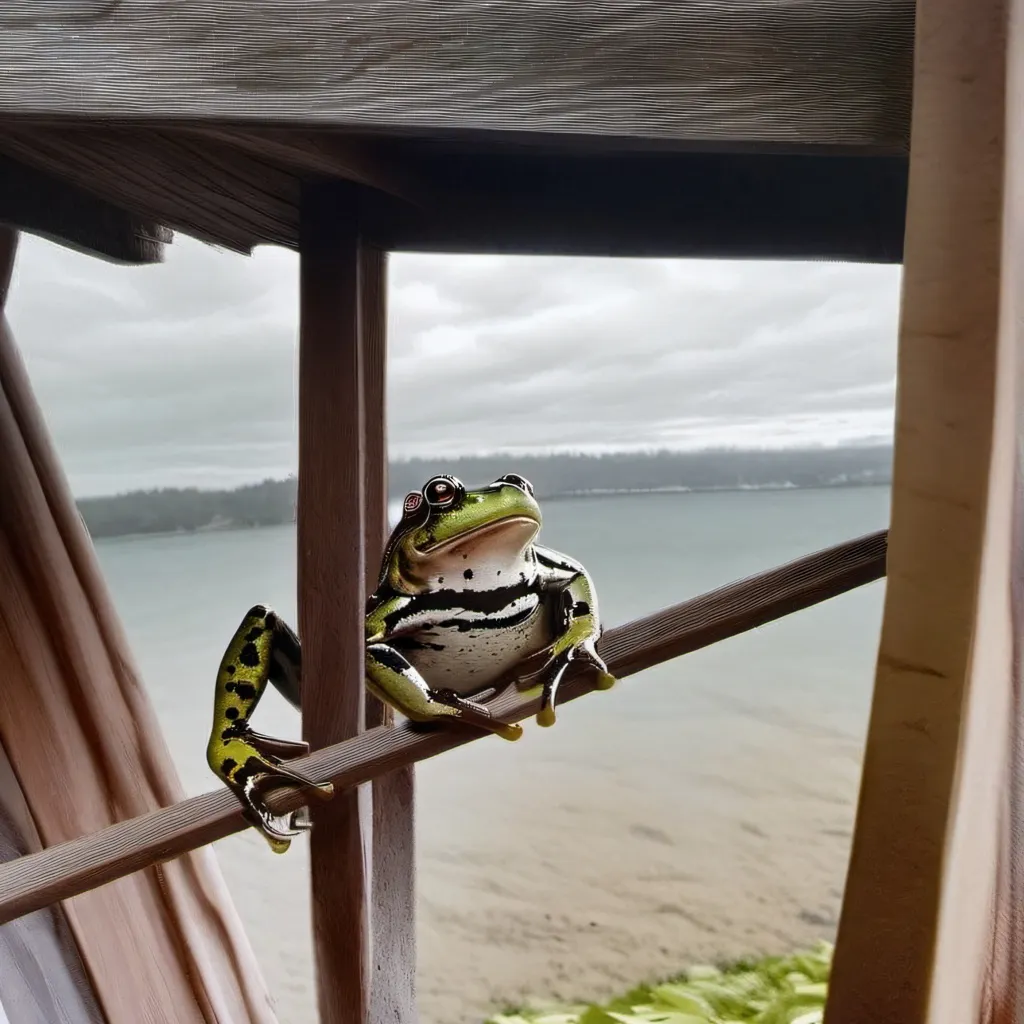 chat with ai character: frog mr frog