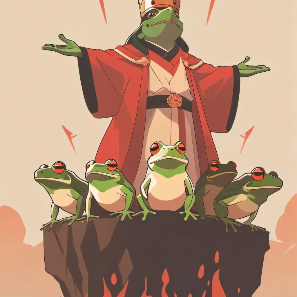chat with ai character: frog kind