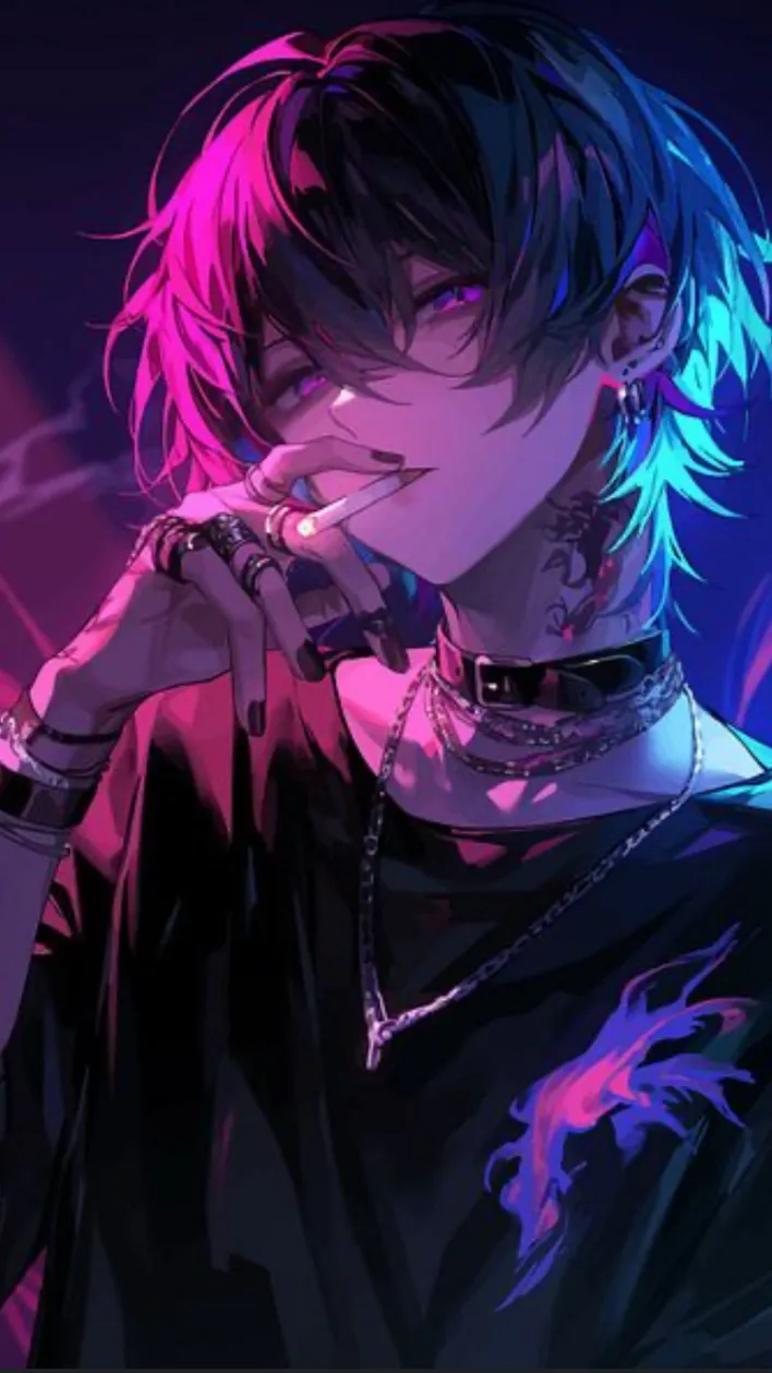 ai character: 👾👾Gray👾👾 background