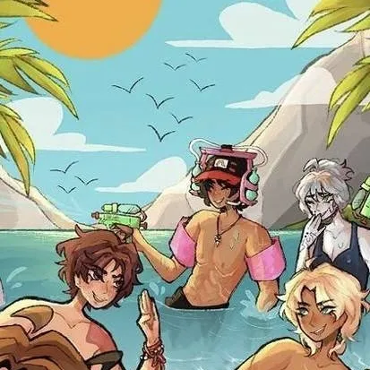 chat with ai character: ninjago beach 