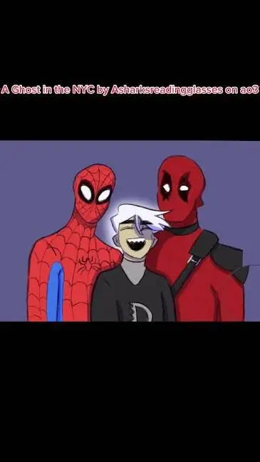 ai character: deadpool &🕷🧍‍♂️ background