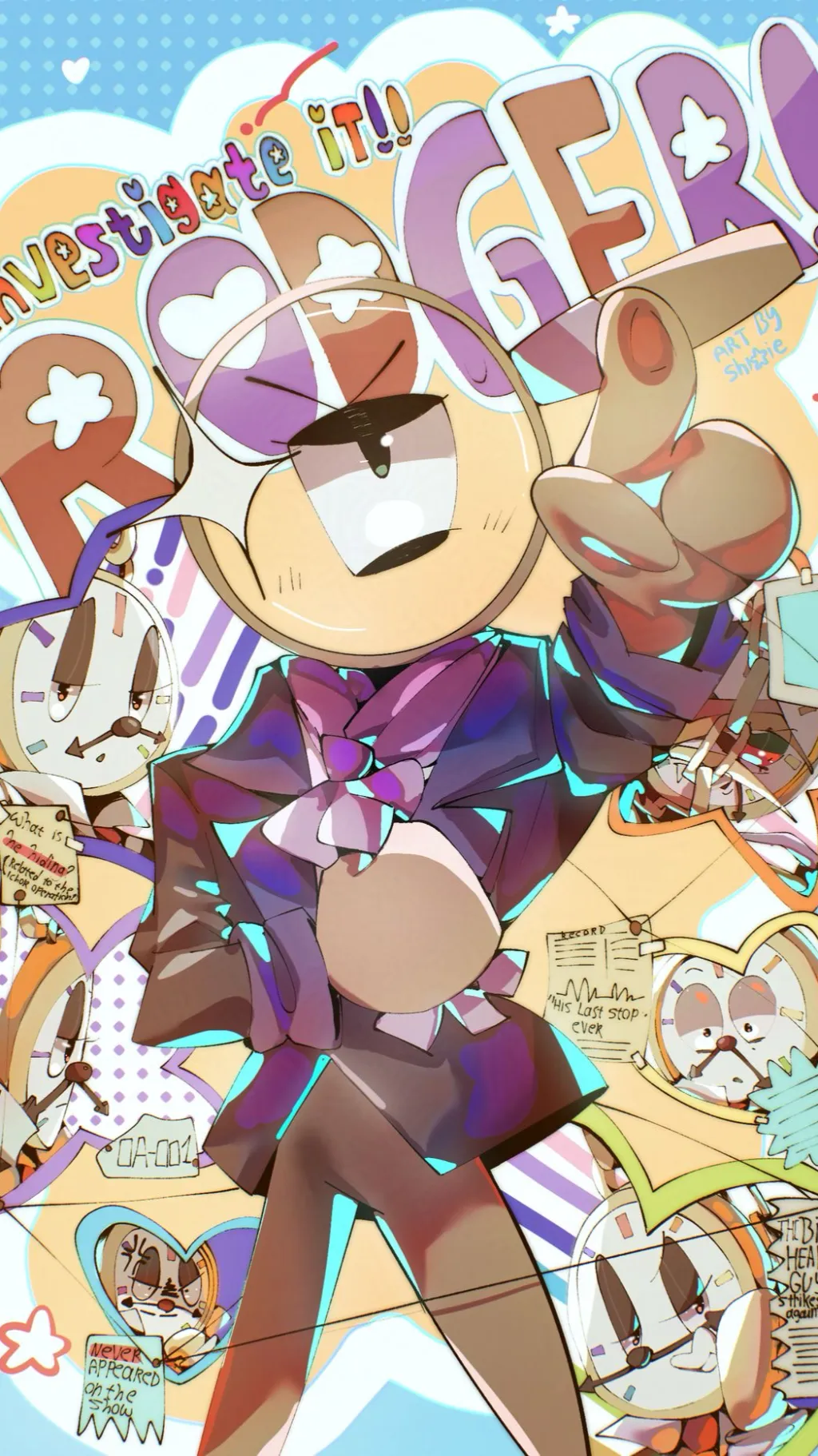 ai character: ۶ৎRodger x Dyle background