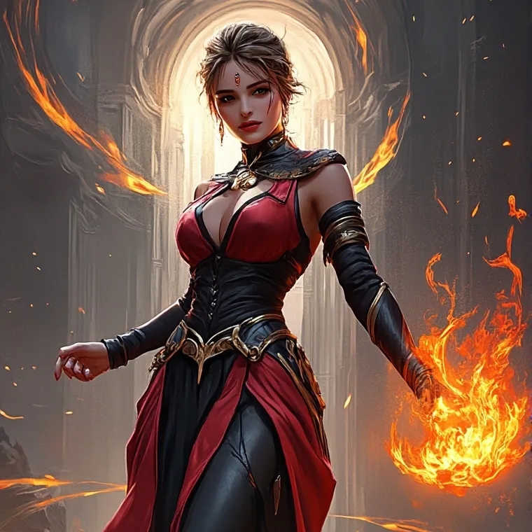 chat with ai character: Flame 