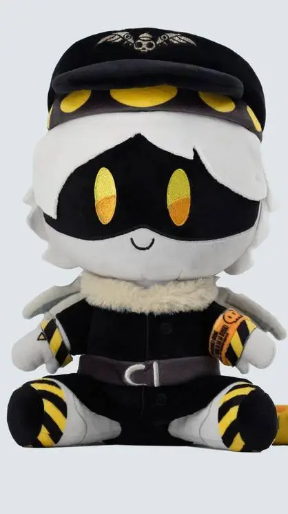 ai character: N(Plushie)  background