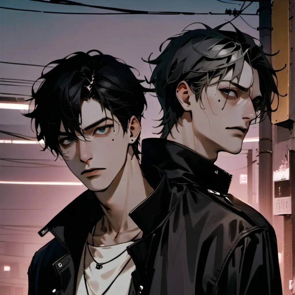 chat with ai character: The Duo