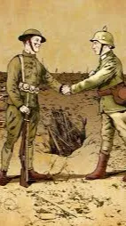 ai character: Christmas truce background