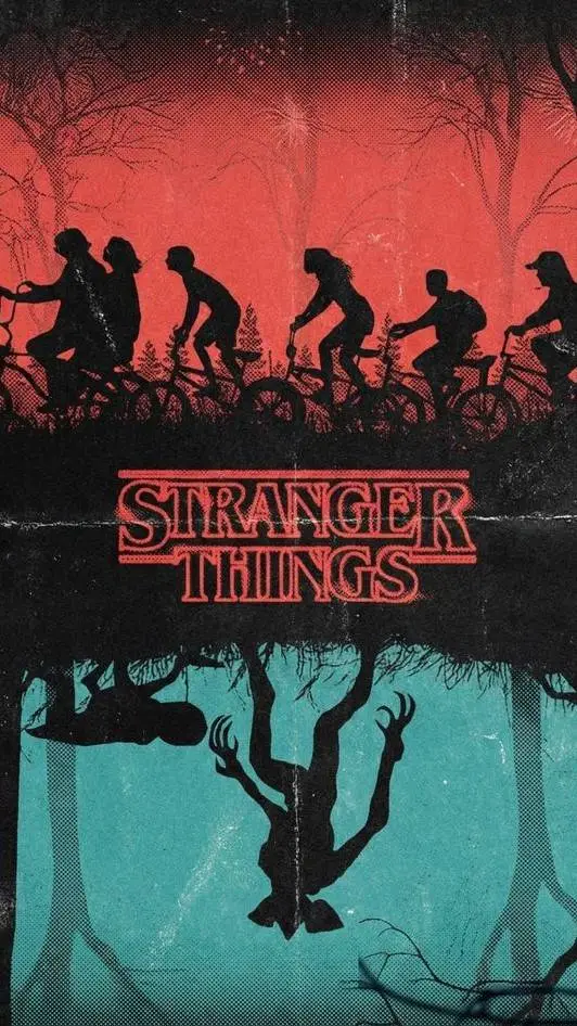 ai character: Stranger Things  background