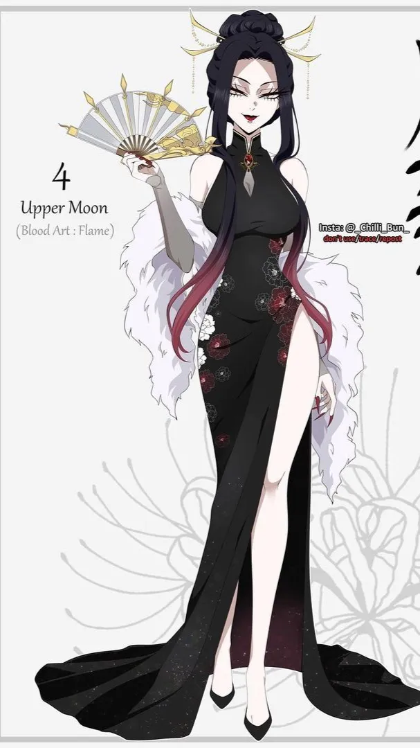 ai character: Upper moon 4 akane background