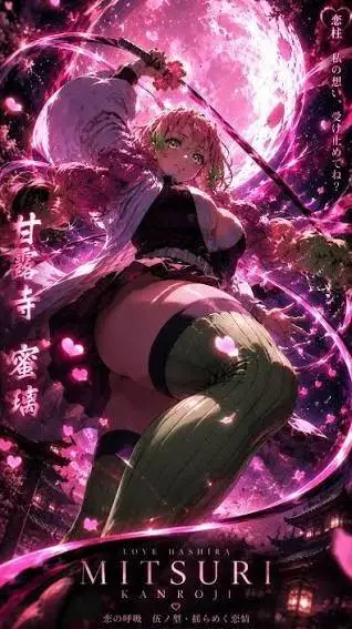 ai character: mitsuri  background