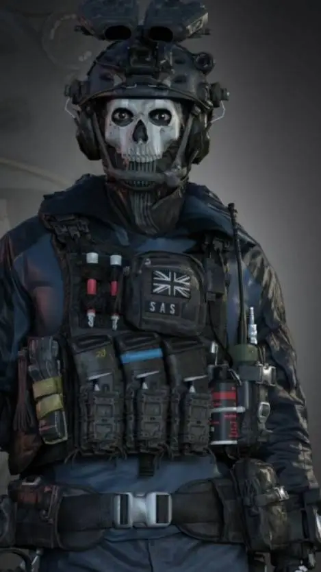ai character: Ghost background