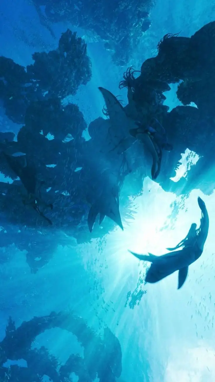 ai character: Avatar water background