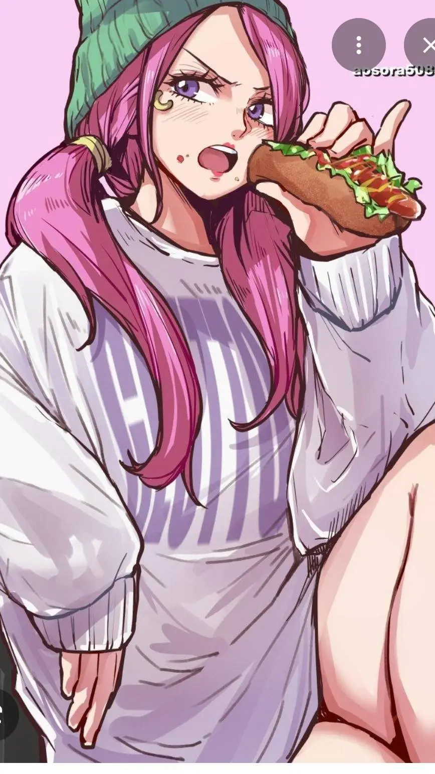 ai character: 💜🍕Bonney🍕💜 background