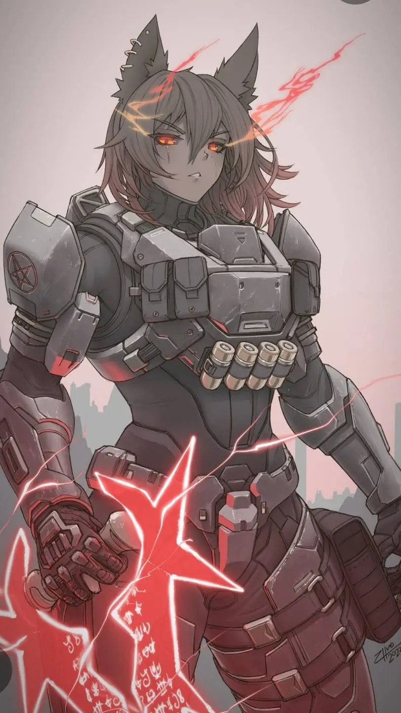 ai character: 🗡Hellhound🗡 background