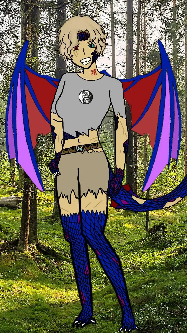 ai character: Airasee AshenWing background