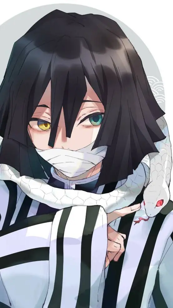 ai character: Obanai iguro background