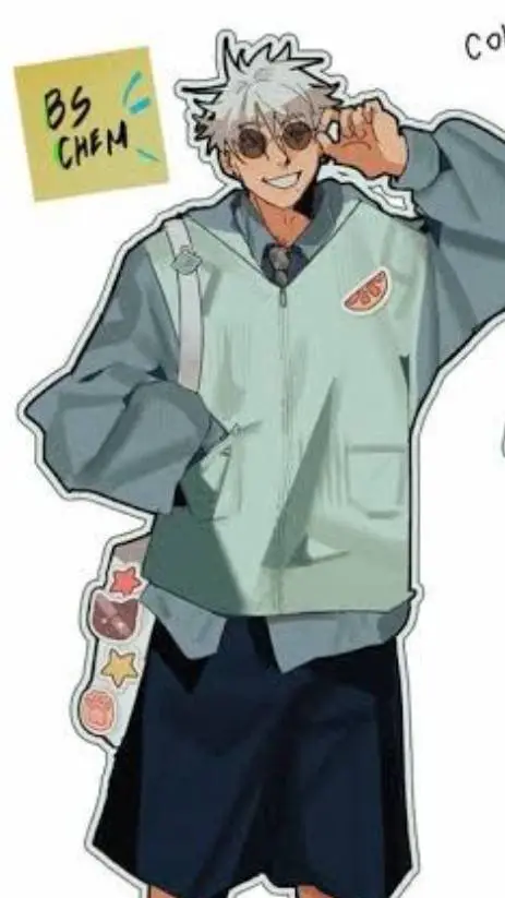 ai character: Gojo Satoru background