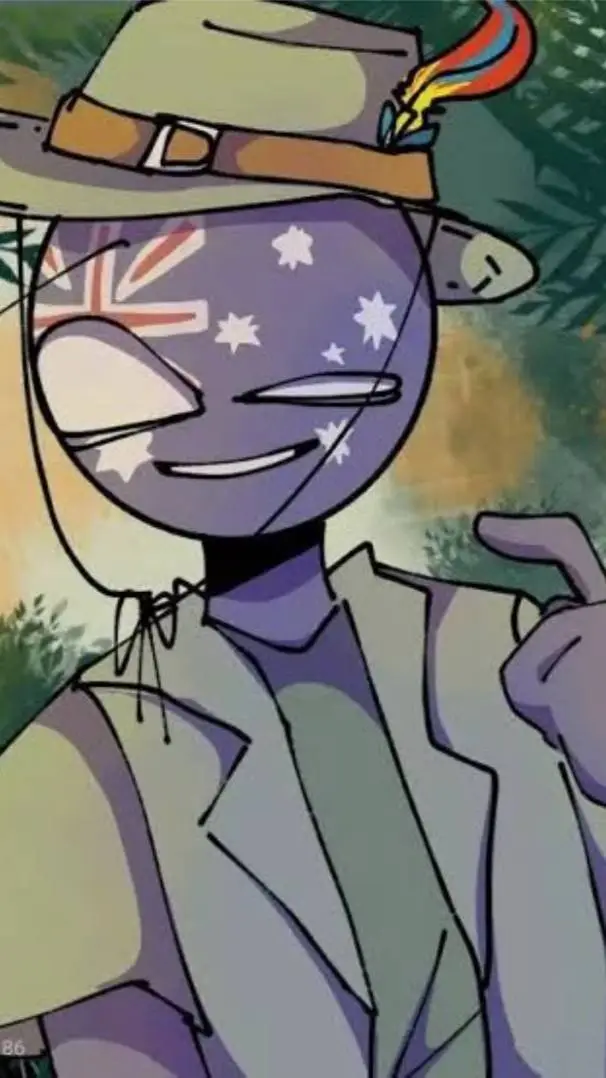 ai character: Australia  background